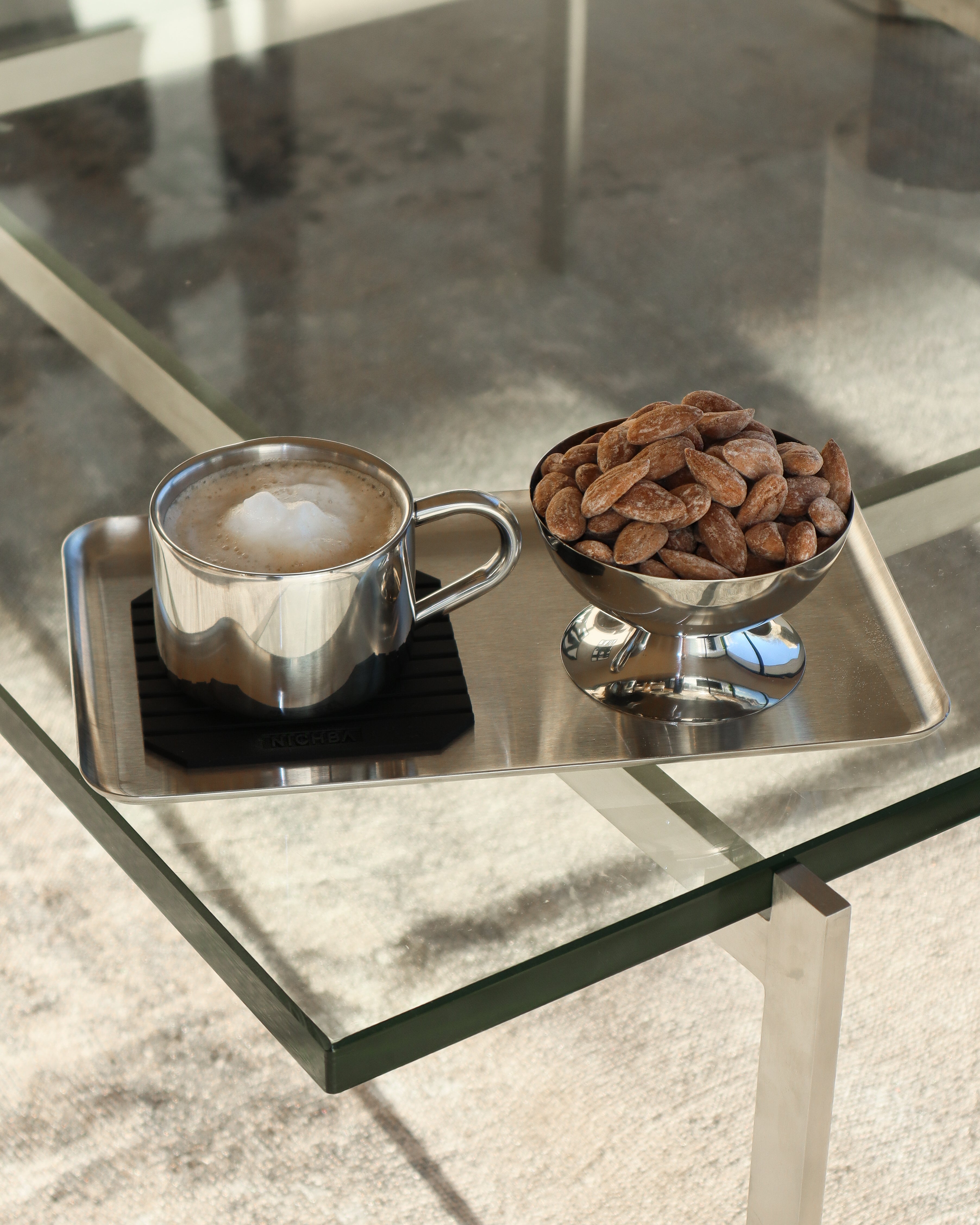 Stål Ice skål - Low